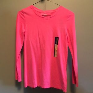 Bright pink long sleeve